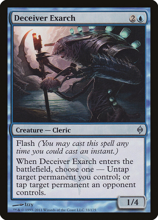 Deceiver Exarch [New Phyrexia] Magic: The Gathering