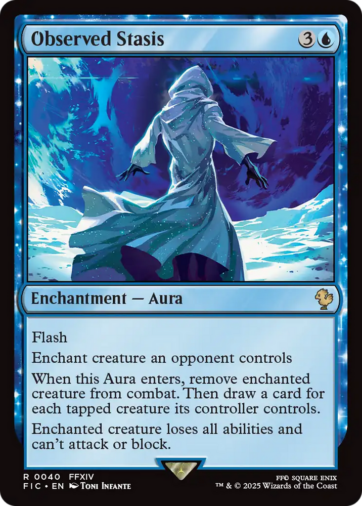 Observed Stasis [FINAL FANTASY Commander] Magic: The Gathering
