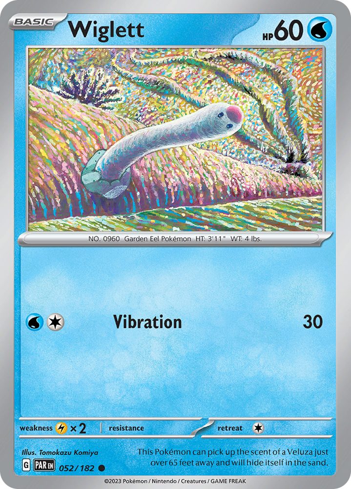 Wiglett (052/182) [Scarlet & Violet: Paradox Rift] Pokémon