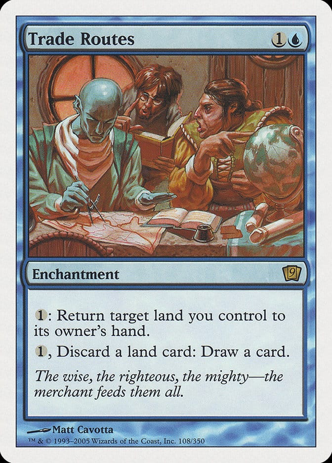 Trade Routes [Ninth Edition] Magic: The Gathering
