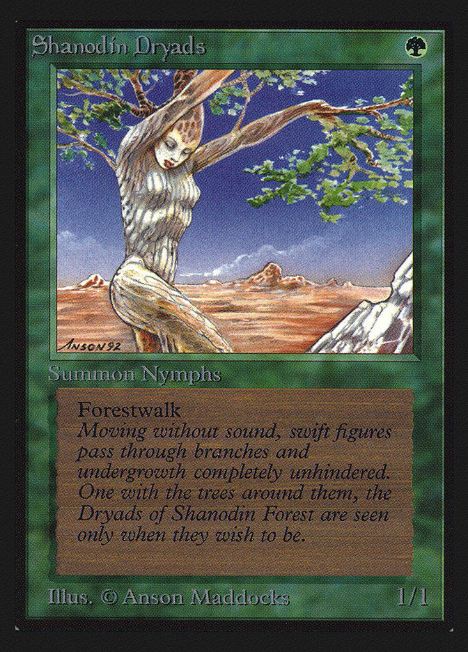 Shanodin Dryads [Collectors' Edition] Magic: The Gathering