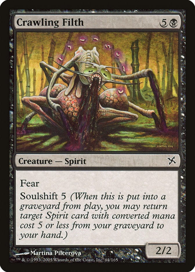 Crawling Filth [Betrayers of Kamigawa] Magic: The Gathering