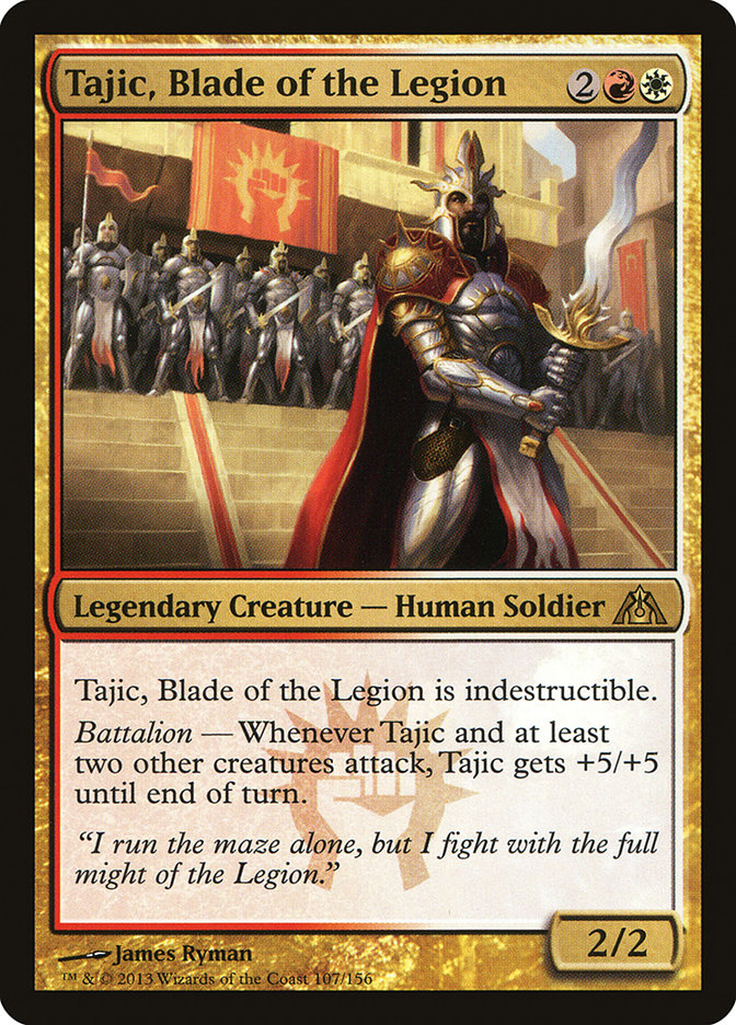 Tajic, Blade of the Legion [Dragon's Maze] Magic: The Gathering