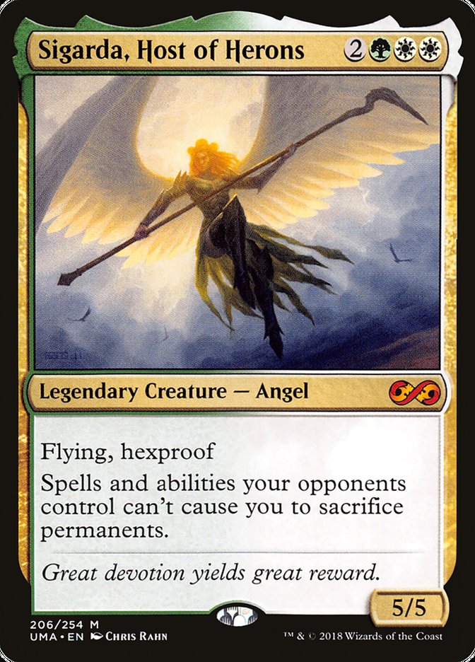 Sigarda, Host of Herons [Ultimate Masters] Magic: The Gathering