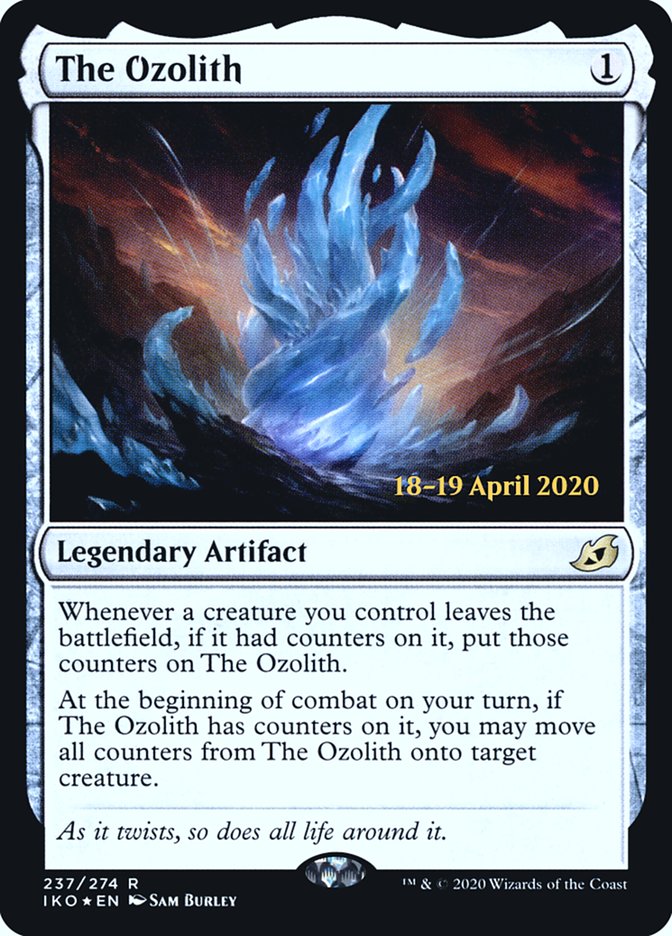 The Ozolith [Ikoria: Lair of Behemoths Prerelease Promos] Magic: The Gathering