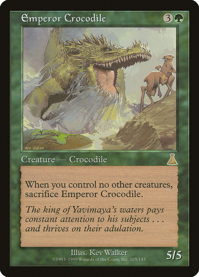 Emperor Crocodile [Urza's Destiny] Magic: The Gathering