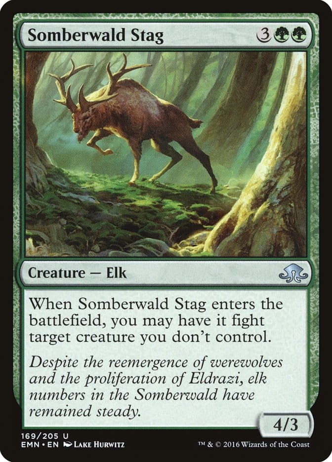 Somberwald Stag [Eldritch Moon] Magic: The Gathering