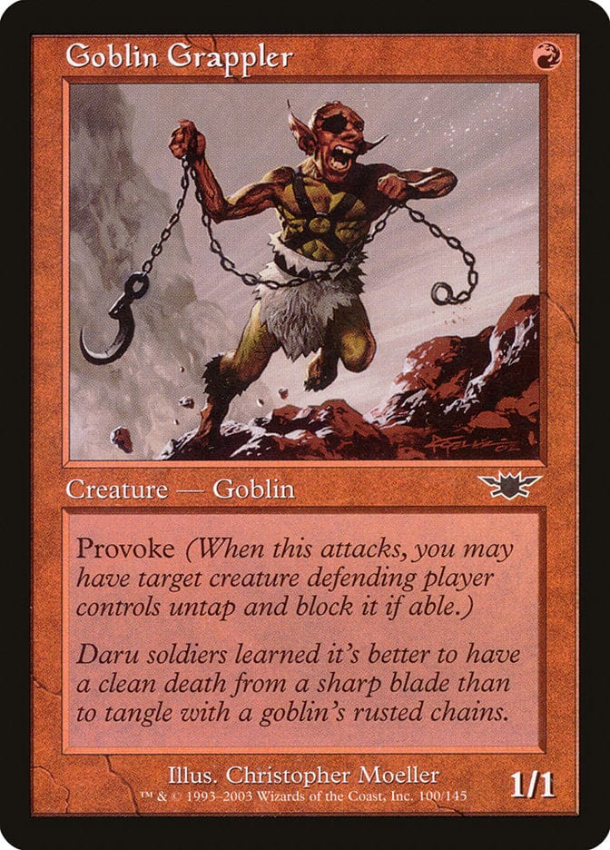 Goblin Grappler [Legions] Magic: The Gathering