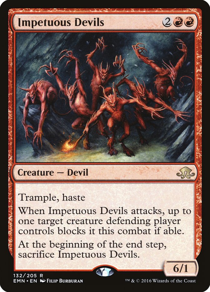 Impetuous Devils [Eldritch Moon] Magic: The Gathering