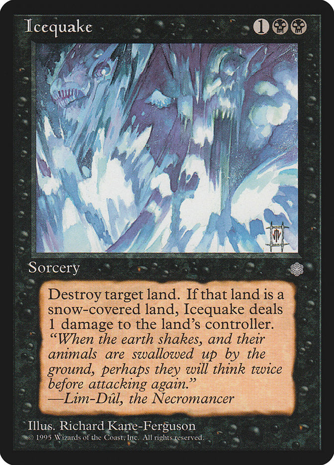 Icequake [Ice Age] Magic: The Gathering