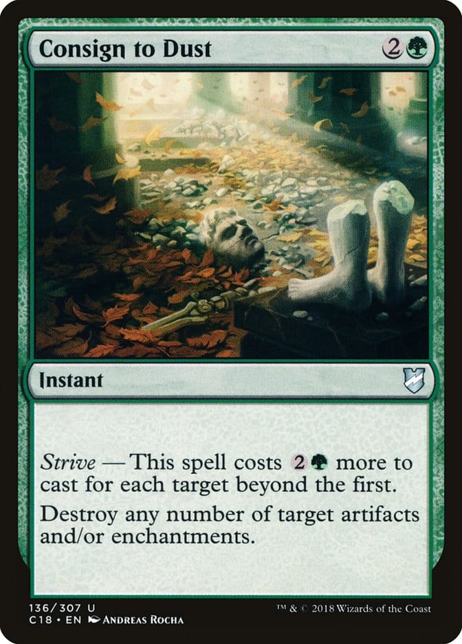 Consign to Dust [Commander 2018] Magic: The Gathering