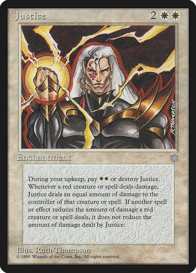 Justice [Ice Age] Magic: The Gathering