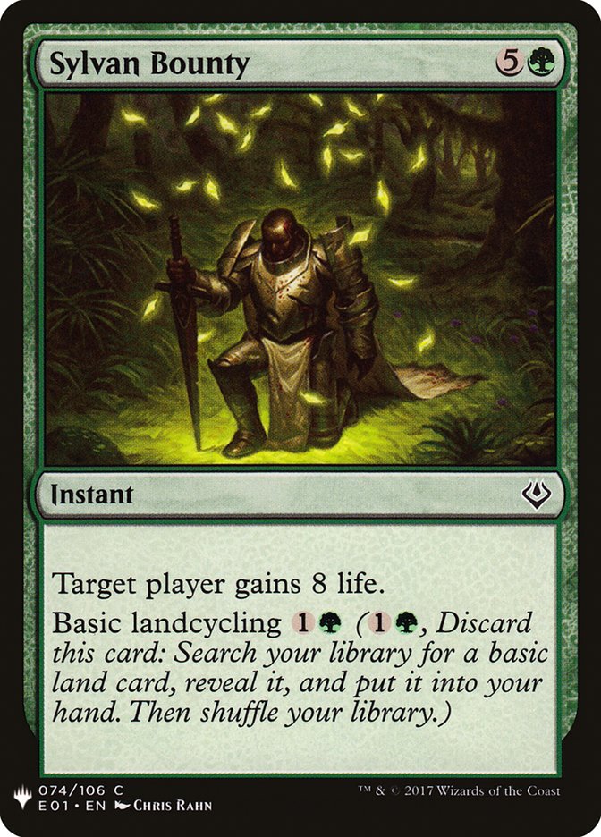 Sylvan Bounty [Mystery Booster] Magic: The Gathering