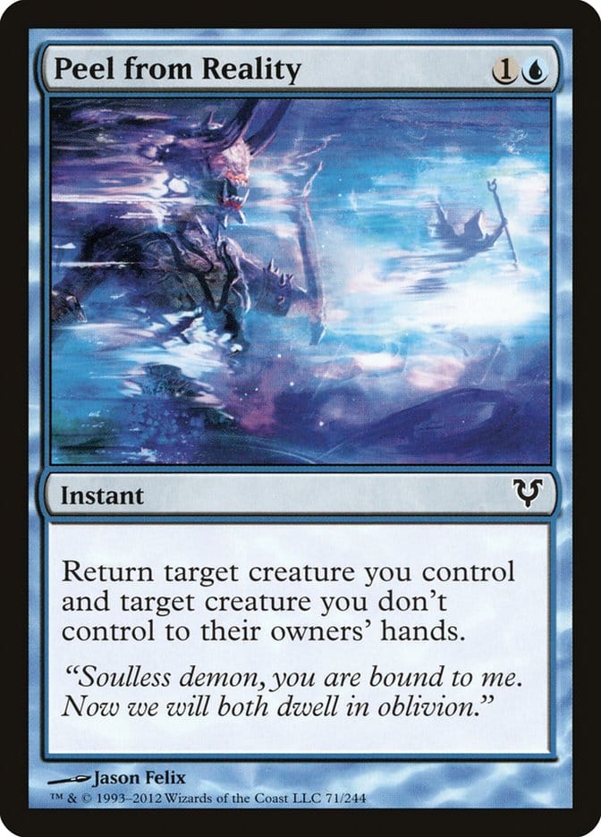 Peel from Reality [Avacyn Restored] Magic: The Gathering