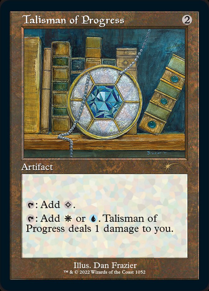 Talisman of Progress (Foil Etched) [Secret Lair Drop Series] Magic: The Gathering