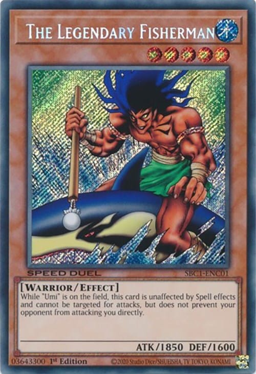 The Legendary Fisherman [SBC1-ENC01] Secret Rare - Yugioh Cards For Your TCG Needs!