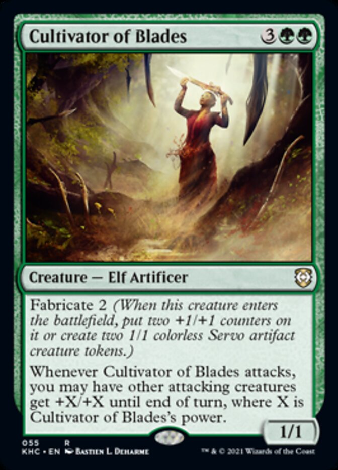 Cultivator of Blades [Kaldheim Commander] Magic: The Gathering