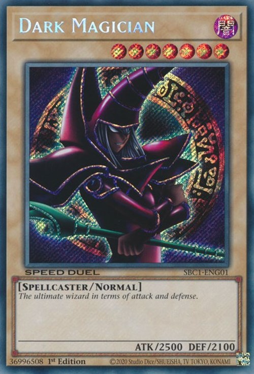 Dark Magician [SBC1-ENG01] Secret Rare - Yugioh Cards For Your TCG Needs!