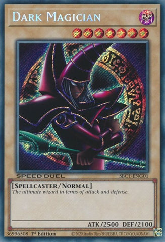 Dark Magician [SBC1-ENG01] Secret Rare - Yugioh Cards For Your TCG Needs!