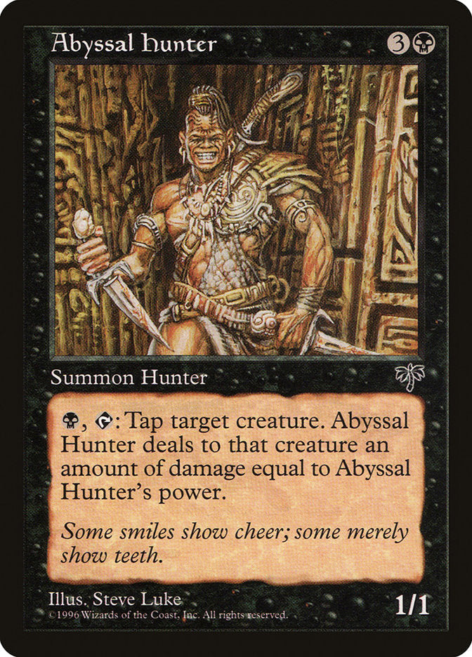 Abyssal Hunter [Mirage] Magic: The Gathering
