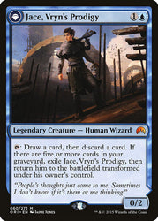 Jace, Vryn's Prodigy // Jace, Telepath Unbound [Magic Origins] Magic: The Gathering