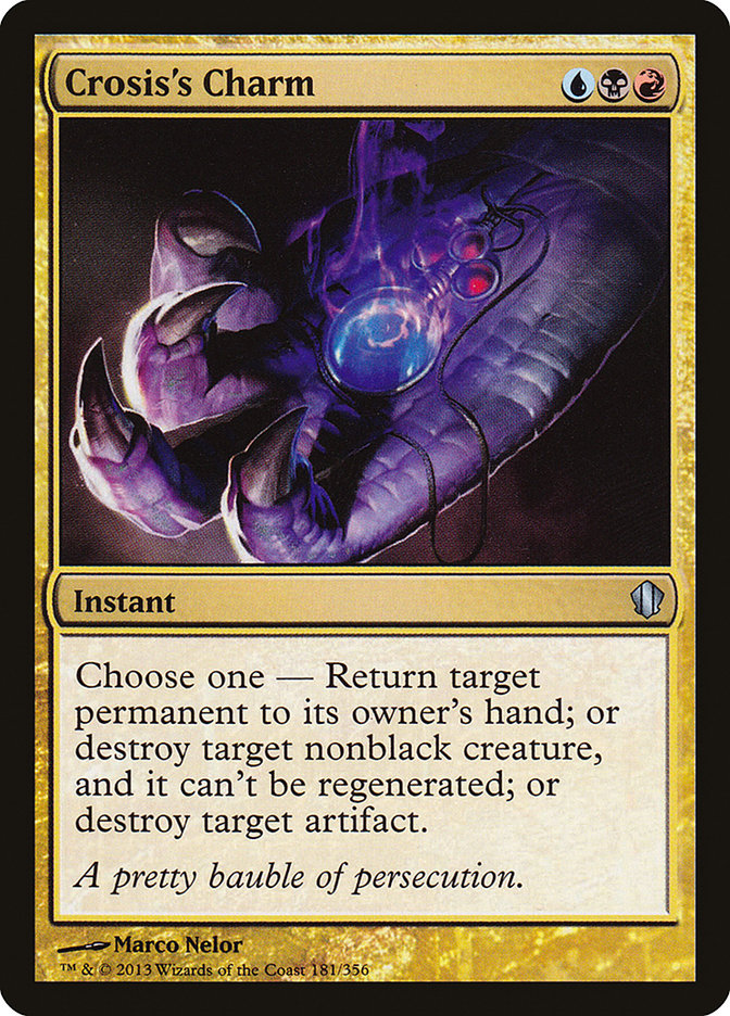 Crosis's Charm [Commander 2013] Magic: The Gathering