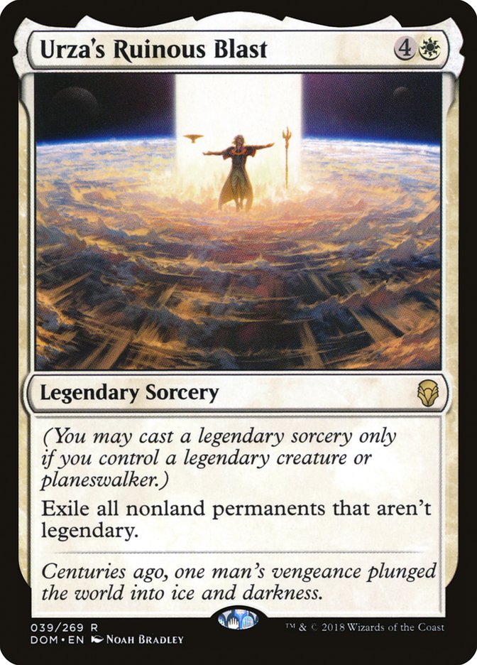 Urza's Ruinous Blast [Dominaria] Magic: The Gathering