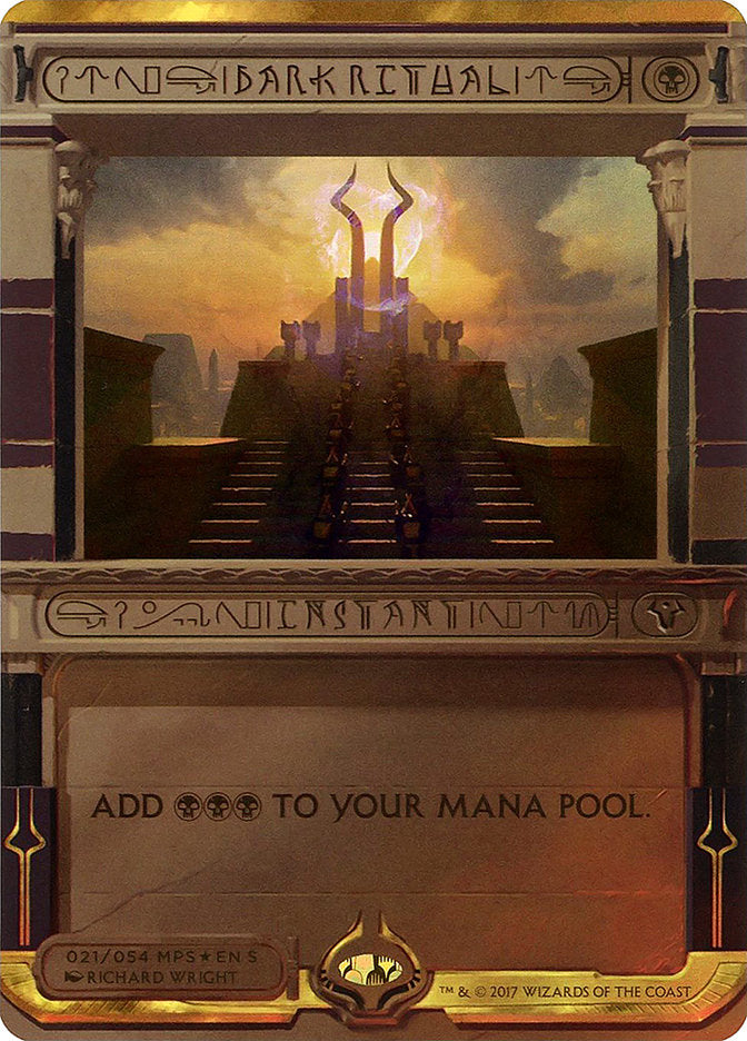 Dark Ritual (Invocation) [Amonkhet Invocations] Magic: The Gathering