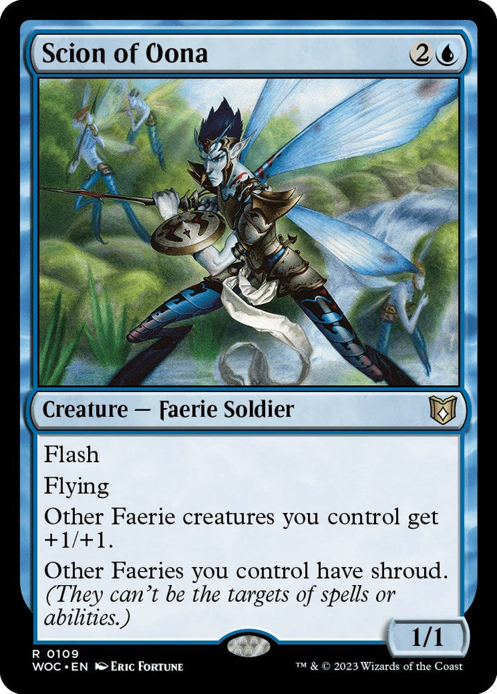 Scion of Oona [Wilds of Eldraine Commander] Magic: The Gathering