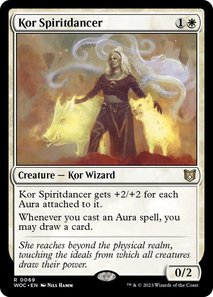 Kor Spiritdancer [Wilds of Eldraine Commander] Magic: The Gathering