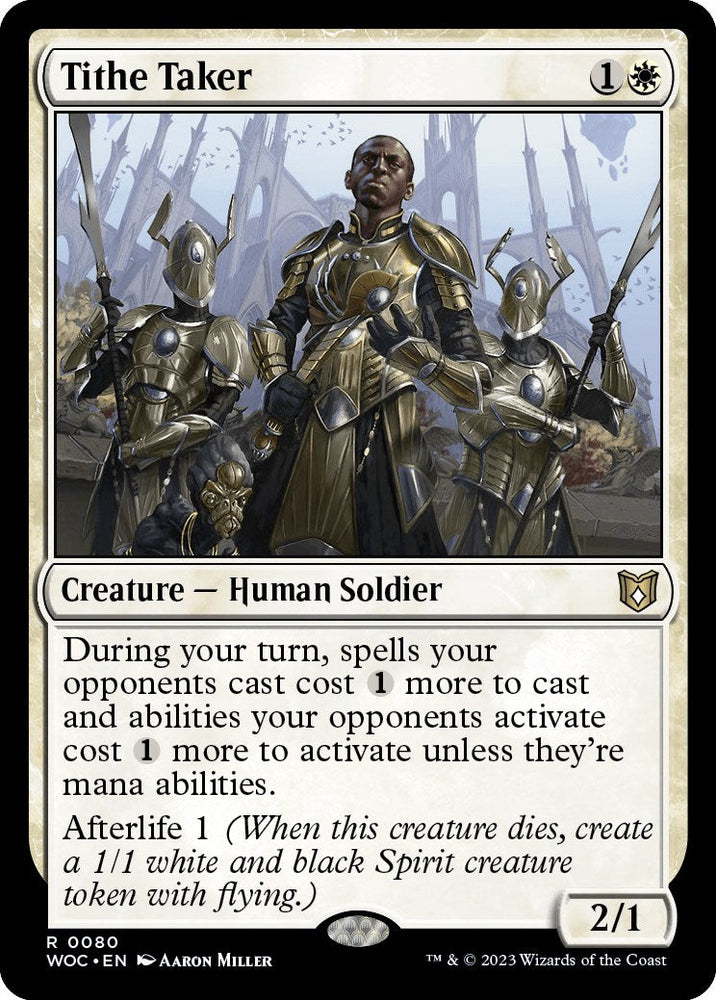 Tithe Taker [Wilds of Eldraine Commander] Magic: The Gathering