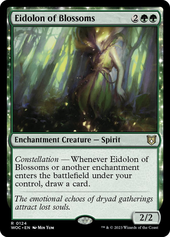 Eidolon of Blossoms [Wilds of Eldraine Commander] Magic: The Gathering
