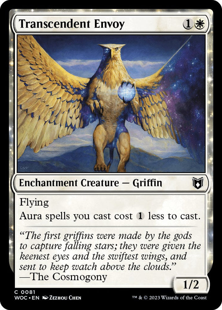 Transcendent Envoy [Wilds of Eldraine Commander] Magic: The Gathering