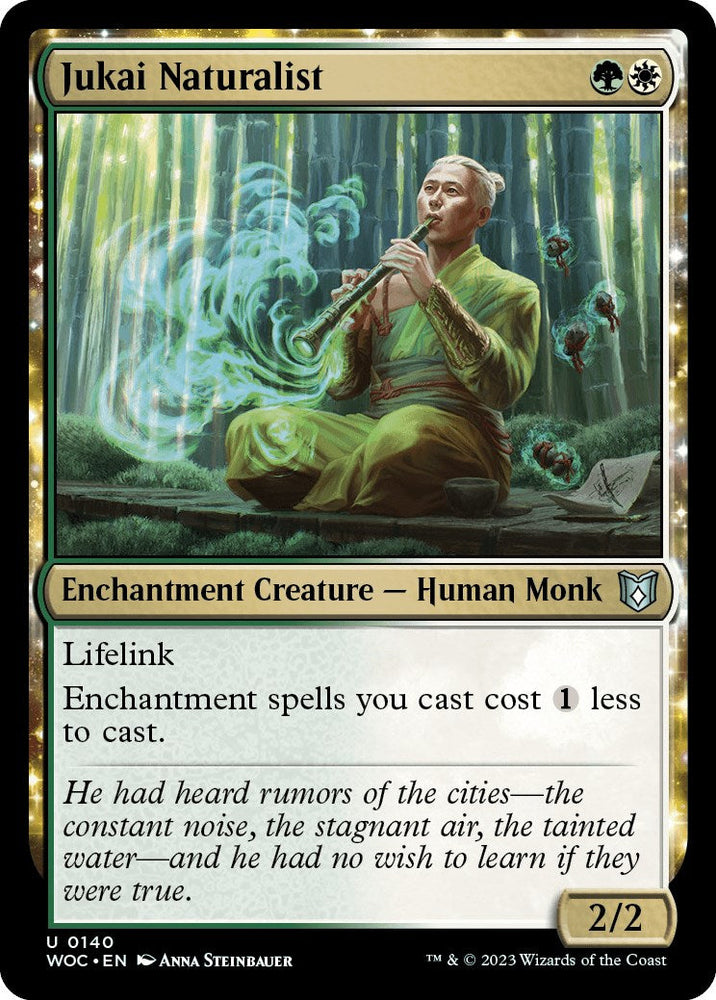 Jukai Naturalist [Wilds of Eldraine Commander] Magic: The Gathering