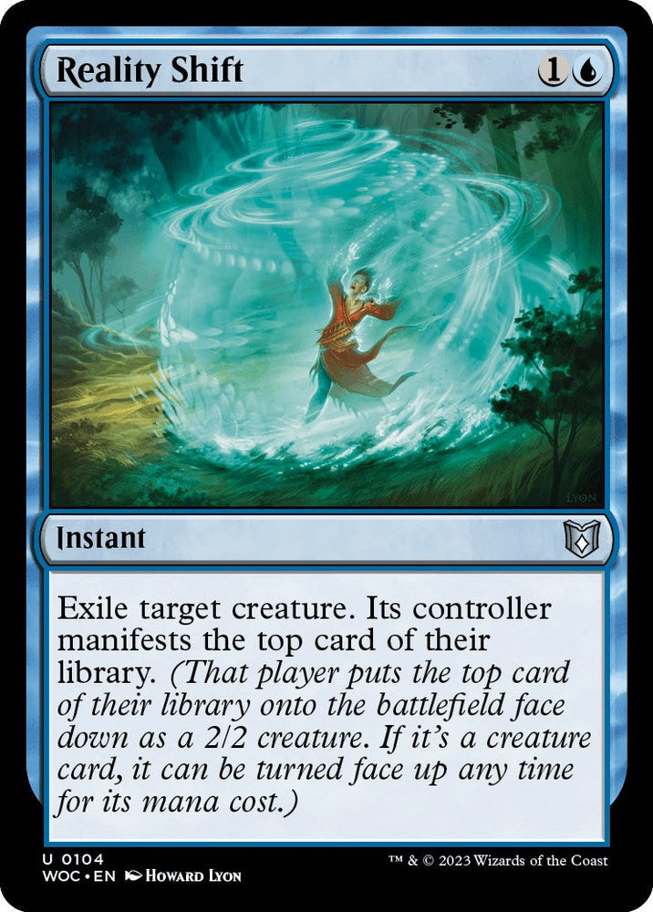 Reality Shift [Wilds of Eldraine Commander] Magic: The Gathering