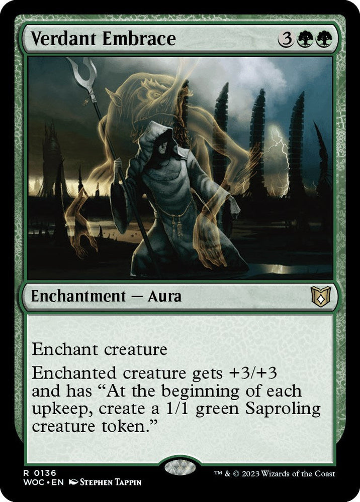 Verdant Embrace [Wilds of Eldraine Commander] Magic: The Gathering