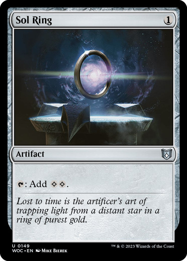Sol Ring [Wilds of Eldraine Commander] Magic: The Gathering