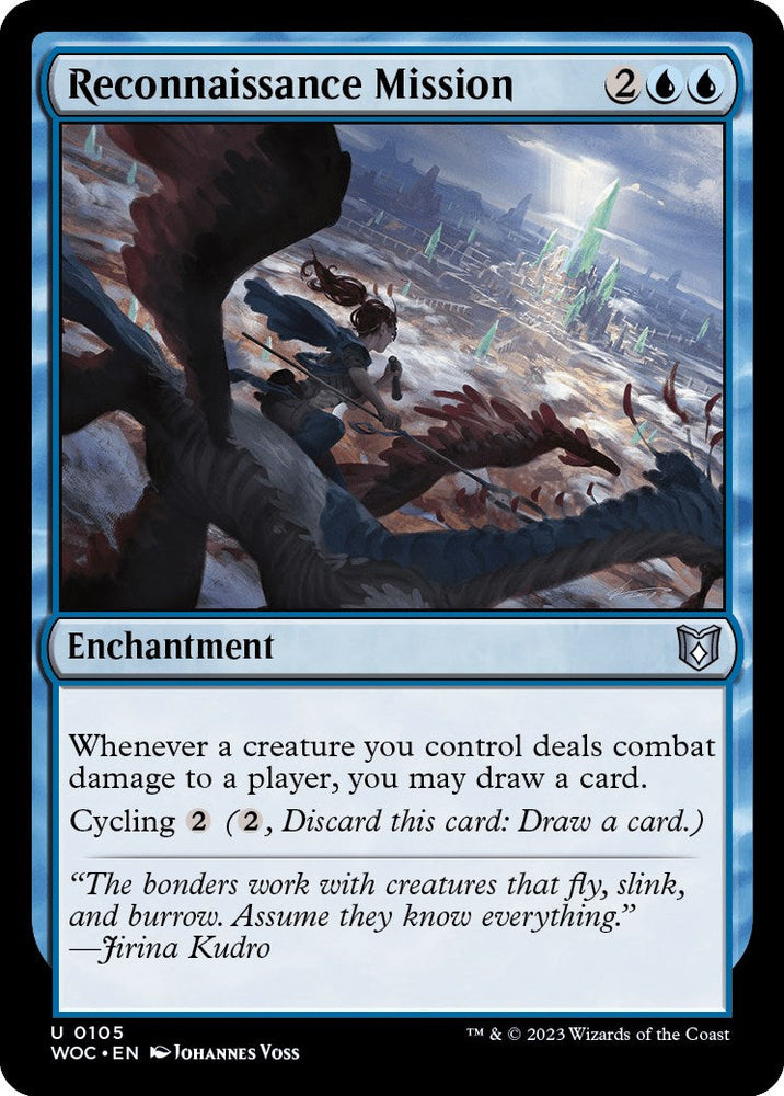 Reconnaissance Mission [Wilds of Eldraine Commander] Magic: The Gathering