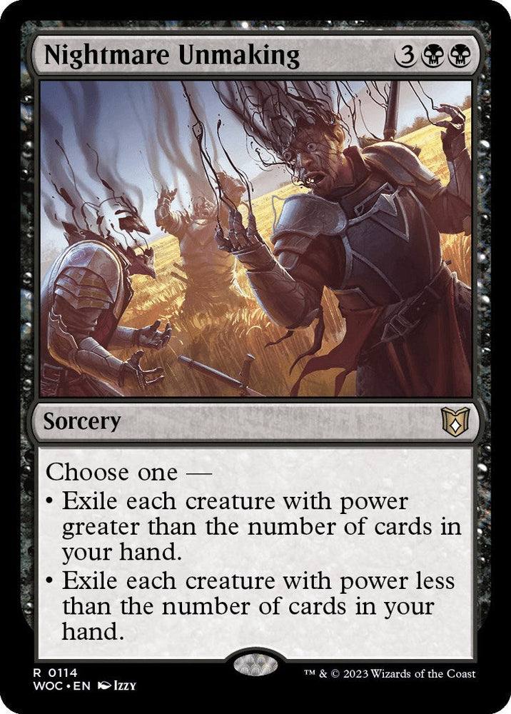 Nightmare Unmaking [Wilds of Eldraine Commander] Magic: The Gathering