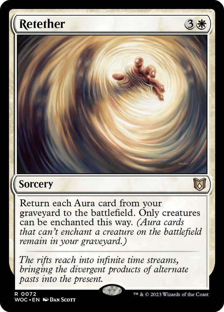 Retether [Wilds of Eldraine Commander] Magic: The Gathering
