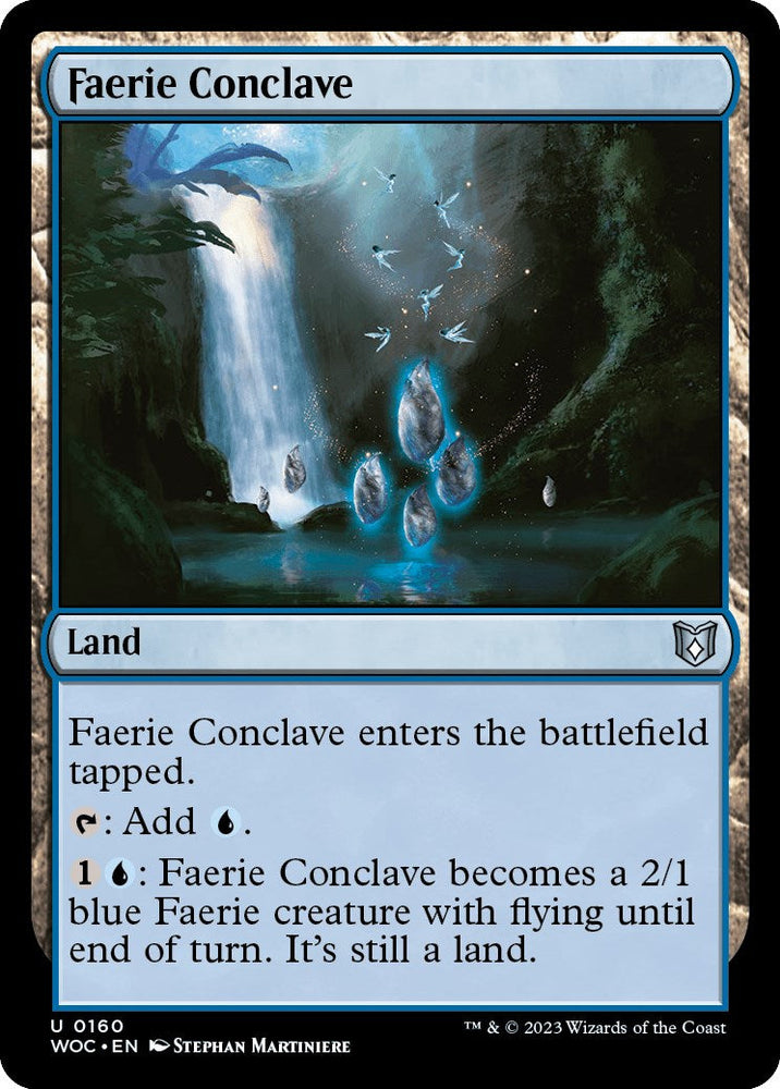 Faerie Conclave [Wilds of Eldraine Commander] Magic: The Gathering