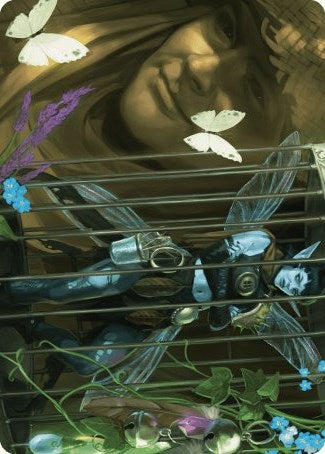 Cooped Up Art Card [Wilds of Eldraine Art Series] Magic: The Gathering