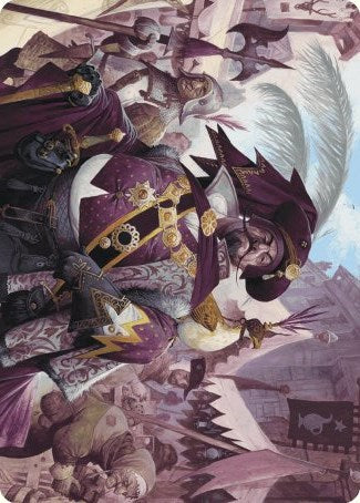 Discerning Financier Art Card [Wilds of Eldraine Art Series] Magic: The Gathering