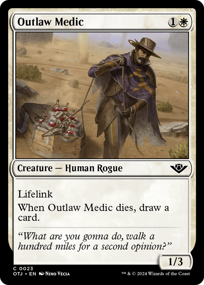 Outlaw Medic [Outlaws of Thunder Junction] Magic: The Gathering