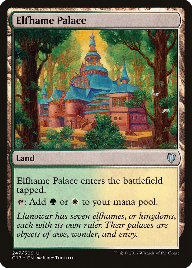 Elfhame Palace [Commander 2017] Magic: The Gathering