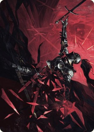Shatter the Oath Art Card [Wilds of Eldraine Art Series] Magic: The Gathering