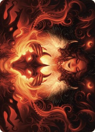 Witch's Mark Art Card [Wilds of Eldraine Art Series] Magic: The Gathering