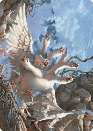 The Goose Mother Art Card [Wilds of Eldraine Art Series] Magic: The Gathering