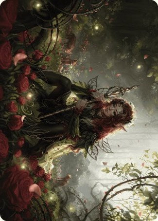 Yenna, Redtooth Regent Art Card [Wilds of Eldraine Art Series] Magic: The Gathering
