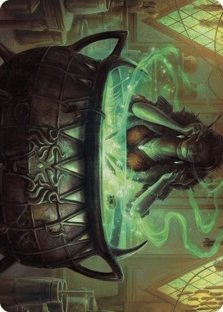 Agatha's Soul Cauldron Art Card [Wilds of Eldraine Art Series] Magic: The Gathering